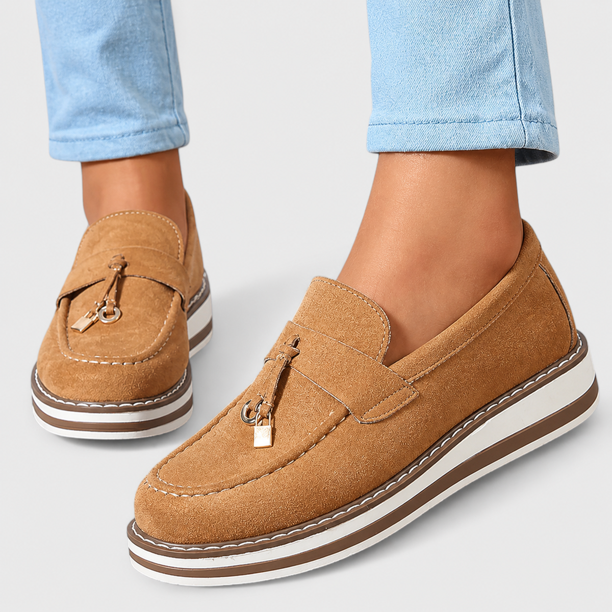 Gaia | Mocassini rotondi casual