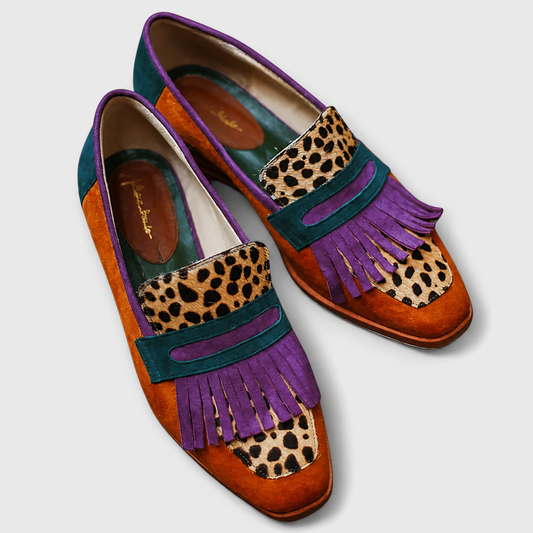 Alessia | Mocassini Leopardo Marrone