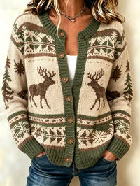 Cassandra Cardigan a Maglia Colorato Everyday
