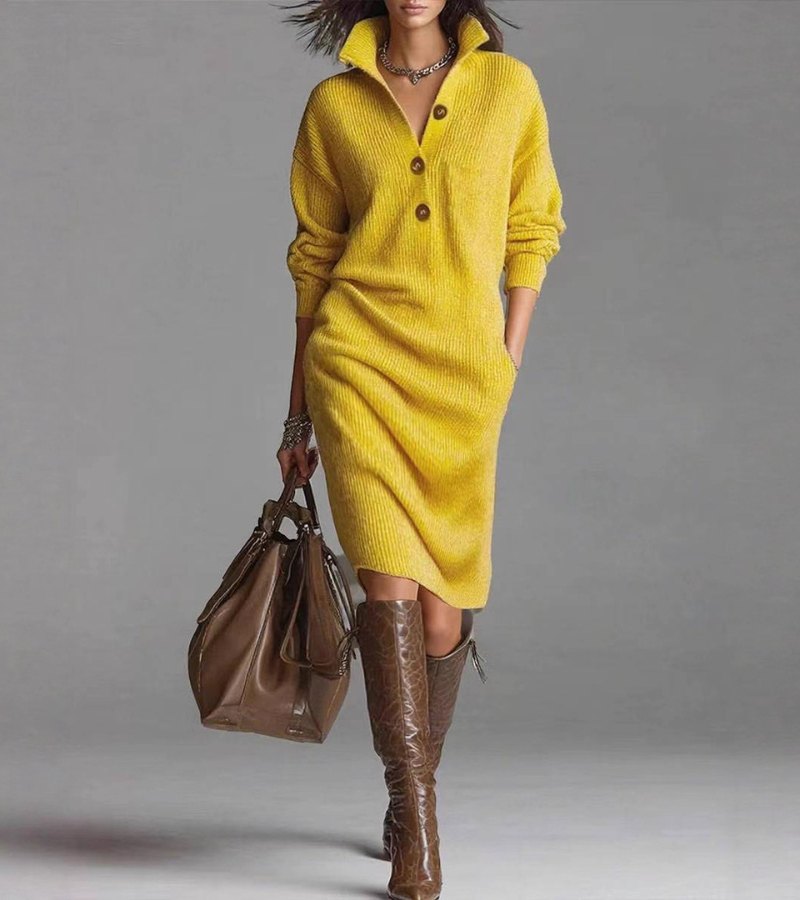 Juliet - Abito in maglia caldo