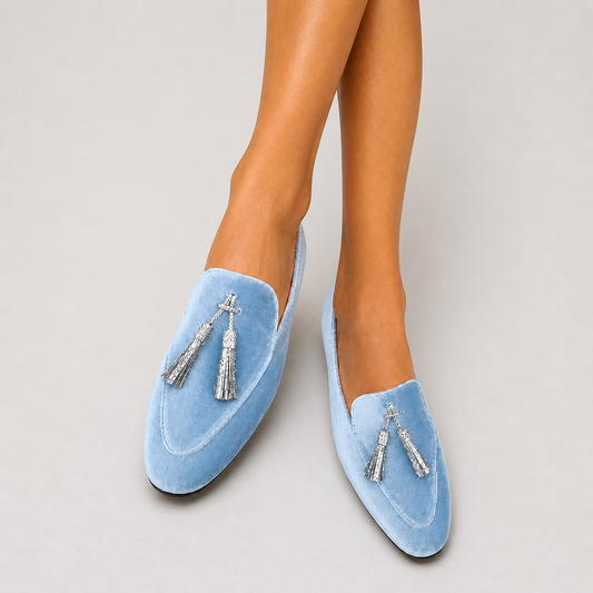 Eleonora | Mocassini in pelle scamosciata chic