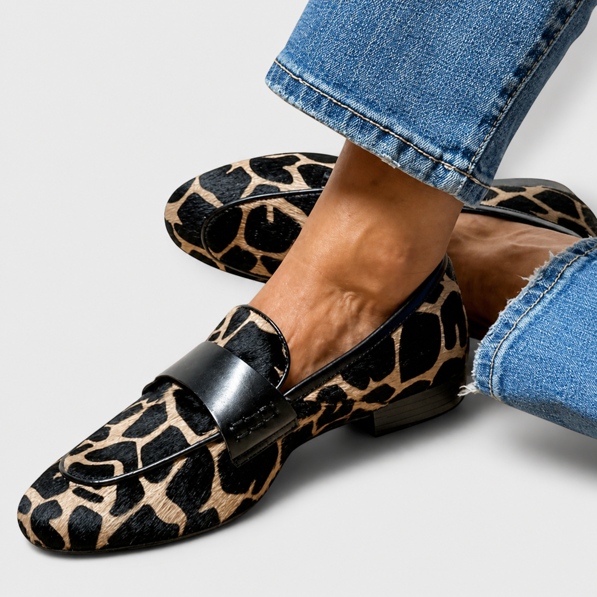 Léonie | Mocassino Leopardo