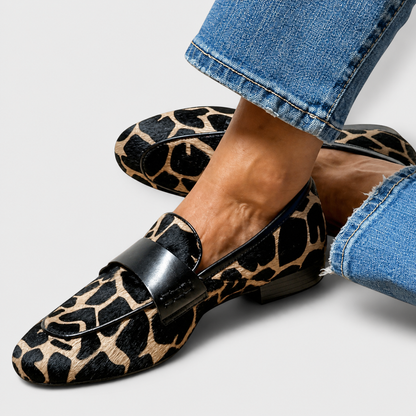 Léonie | Mocassino Leopardo