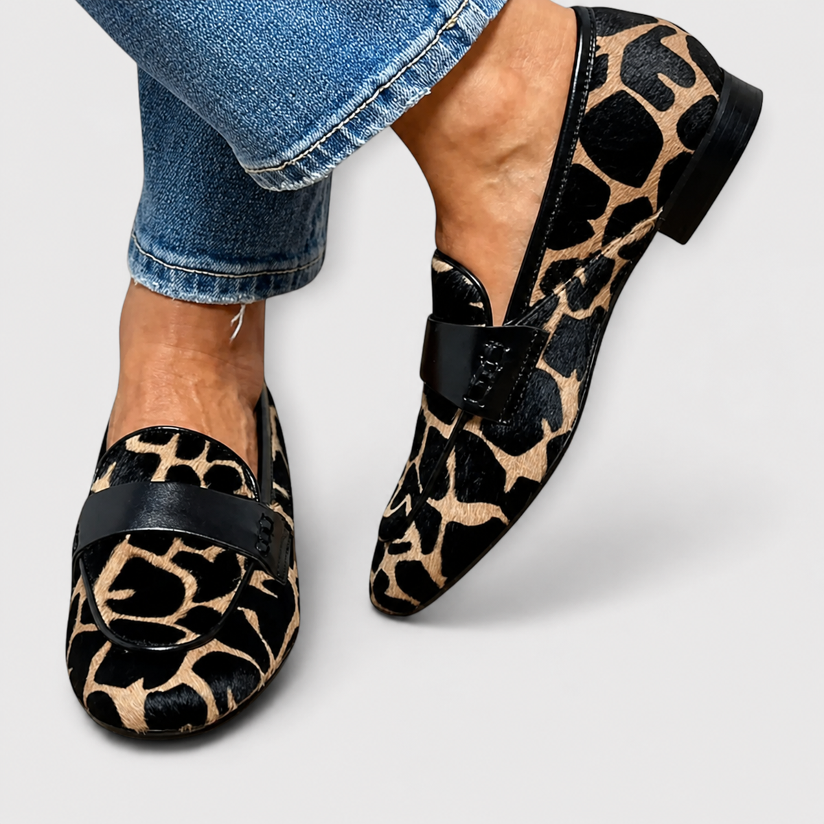 Léonie | Mocassino Leopardo
