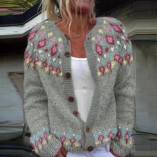 Cardigan Vintage in Maglia Madeline