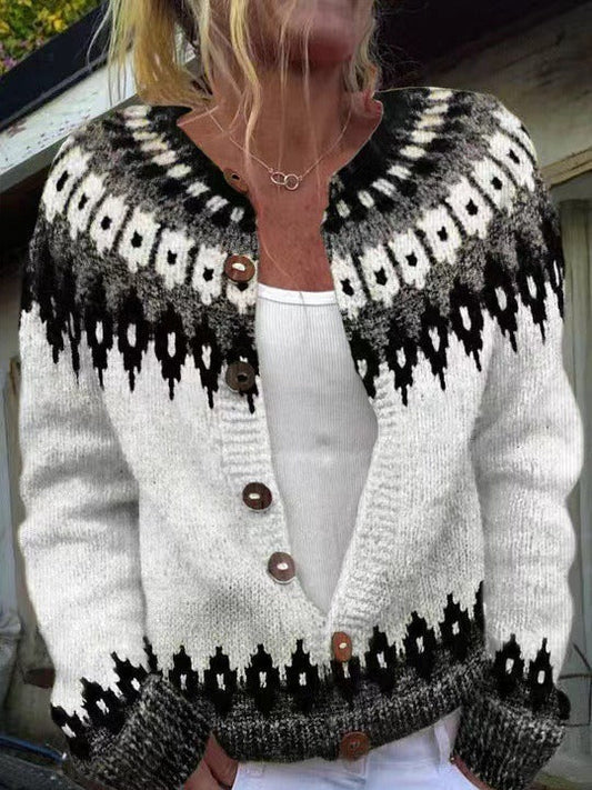 Cardigan Vintage in Maglia Alexa