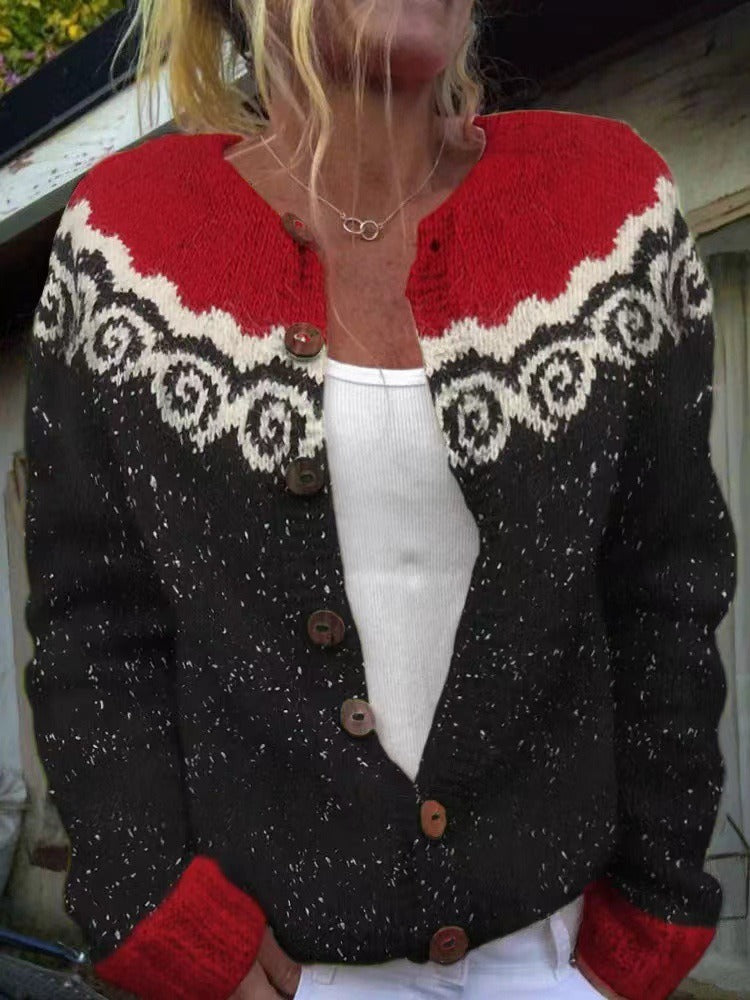 Cardigan Vintage in Maglia Taylor