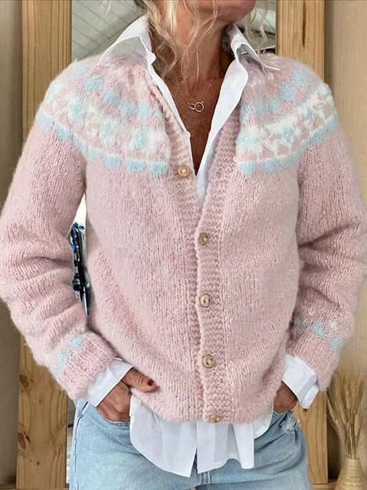 Cardigan Vintage in Maglia Sarah