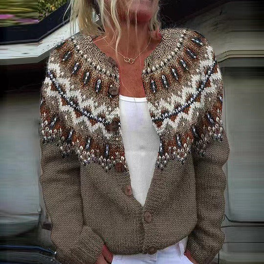Cardigan Vintage in Maglia Adeline