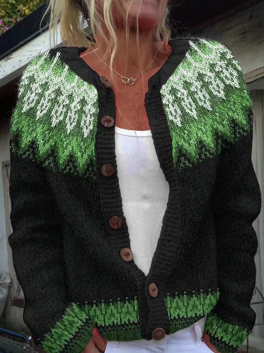 Cardigan Vintage in Maglia Sadie