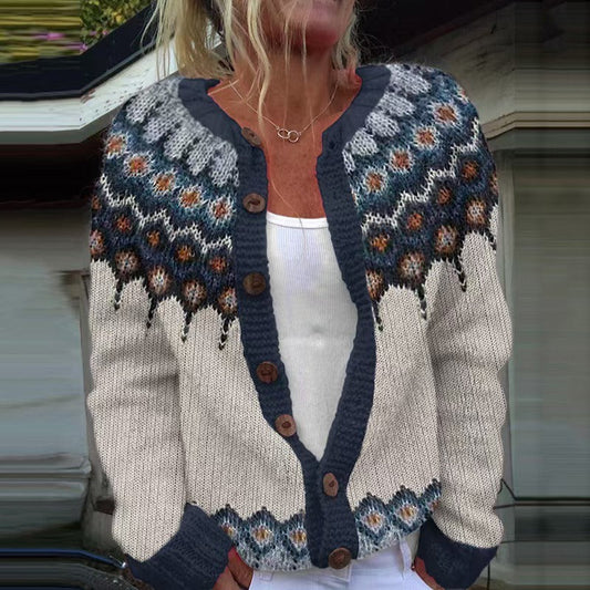 Cardigan Vintage in Maglia Kylie