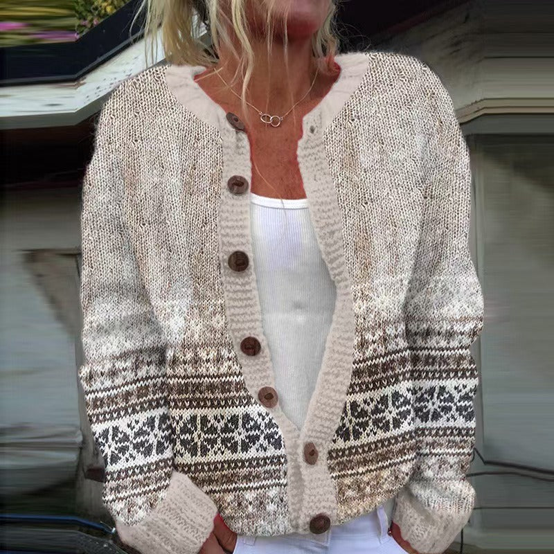 Cardigan Vintage in Maglia Bailey