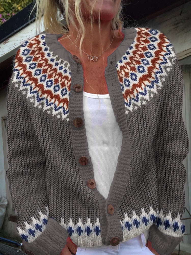 Cardigan Vintage in Maglia Gabriella