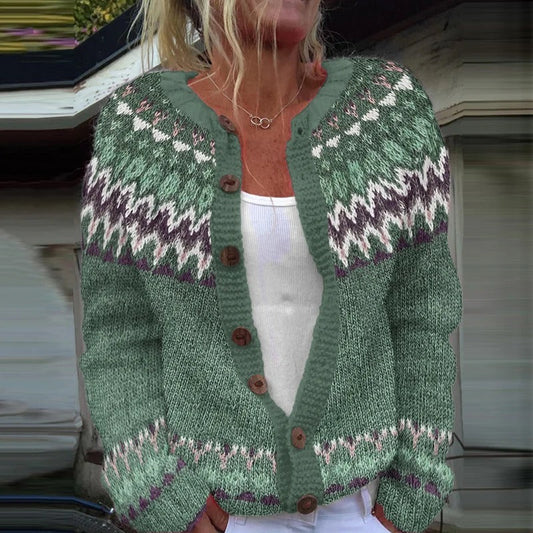 Cardigan Vintage in Maglia Delilah