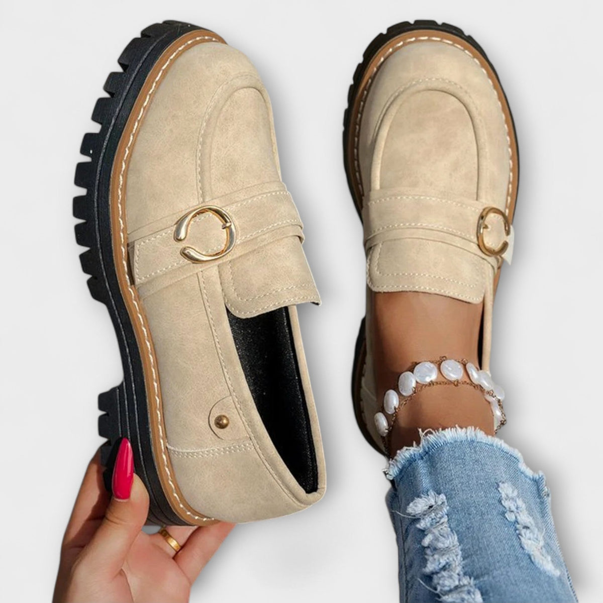 Melissa | Mocassini casual a punta rotonda