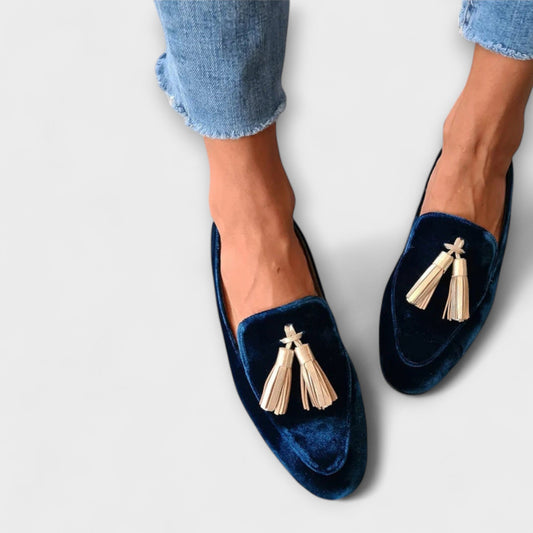 Barbara | Mocassini Vintage con Frange