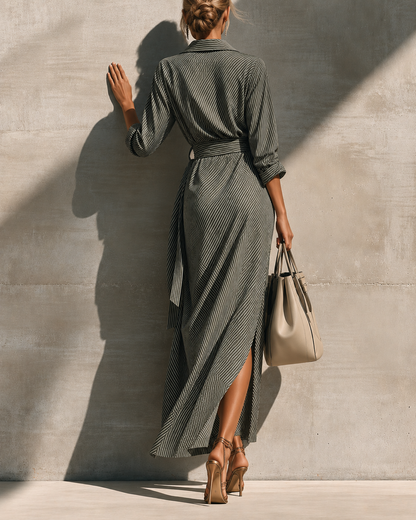 Blessie | Abito Maxi a Righe